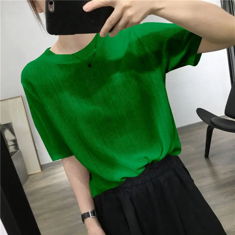 

Thin short sleeve T-shirt for 2021 summer