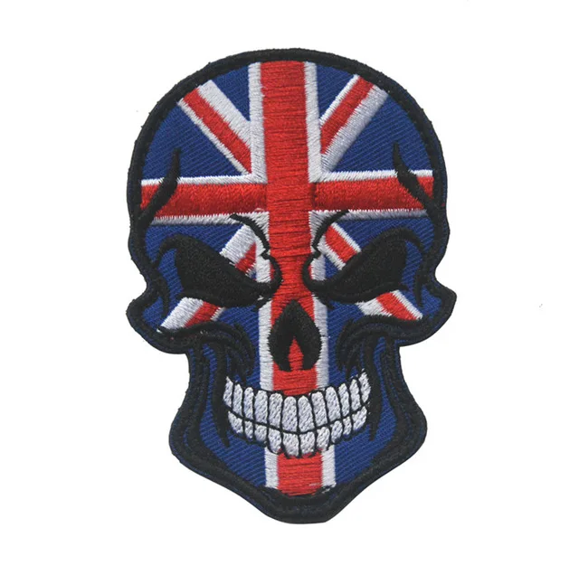 UK Flag 7 UKSF Великобритания специальная воздушная служба Британский спецназ SAS патч кто осмелится выиграть Вышитая эмблема патч значок - Цвет: UK Flag 7