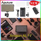 Aputure Amaran AL F7 накамерная Светодиодная лампа с цветовой температурой 3200K-9500K CRI 95 + TLCI 95 + комплект дополнительной батареи для видеосъемки