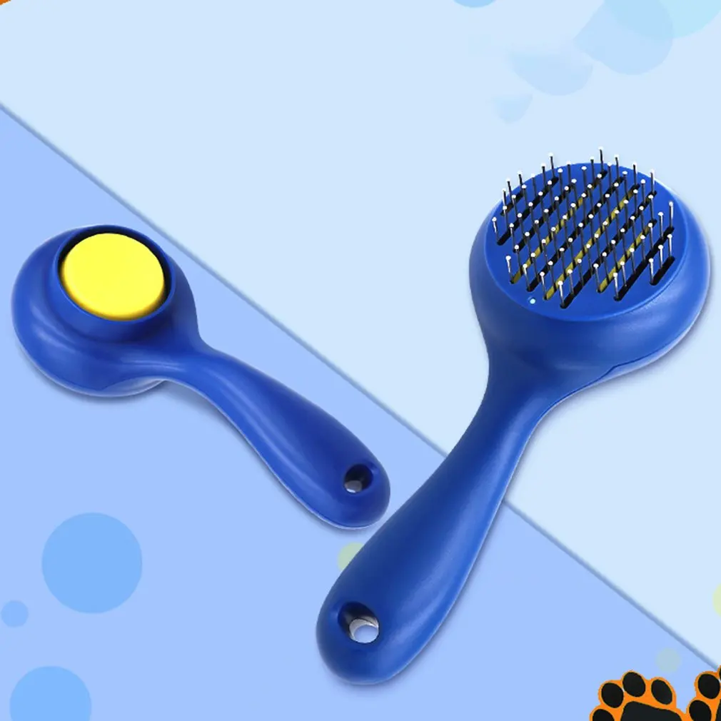 

Automatic Hair Removal Durable Comb Cat And Dog Hair Removal Pets Brushes Automatic Hair Cleaning Supplies