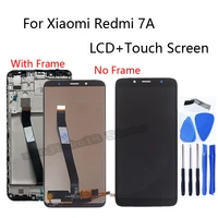 5 45 aaa high quality for xiaomi redmi 7a lcd display touch screen digitizer assembly replacement for redmi 7a glass repair kit