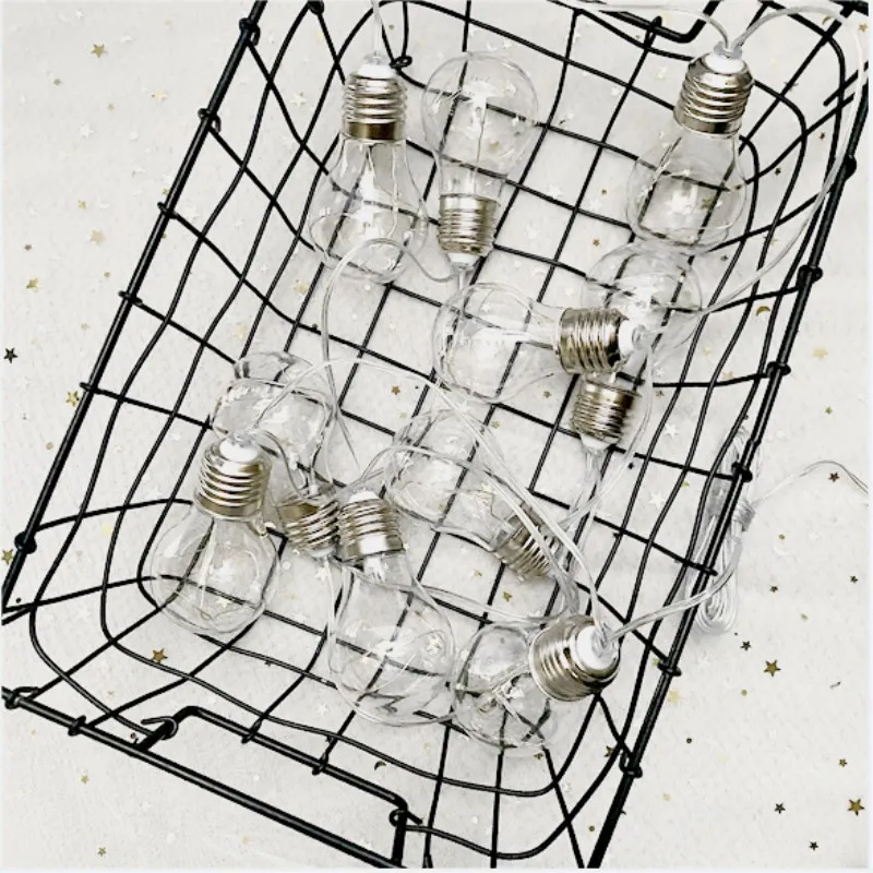 

G45 Solar LED Patio Outdoor String Lights with 10/20 Clear LED Bulbs Hanging Indoor Waterproof String Lights for Backyard Deck