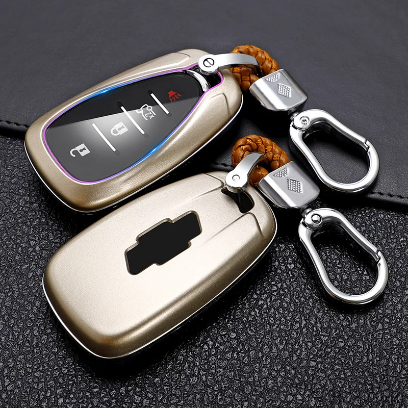 Многоцветный мягкий экологически чистый автомобильный чехол для ключей Chevrolet Key