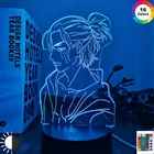 Светильник с аниме-фигурка Эрена йегера атака на Титанов 4, ночник для спальни, детский подарок на день рождения, 3d лампа Shingeki No Kyojin