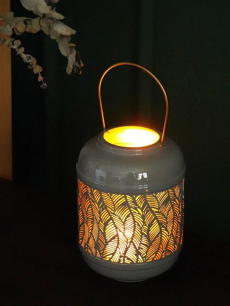 Металлические подсвечники BE50CD в стиле ретро большой переносной держатель для