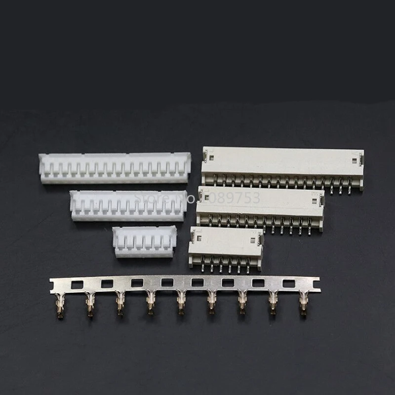 20sets ZH1.5 2/3/4/5/6/7/8/9/10 pin connector 1.5MM PITCH Horizontal SMD pin header + Housing + terminal 1.5-2p/3p/4p/5p/6p 10set xh2 54 2 54mm pitch 2p 3p 4p 5p 6p 7p 8p 10p pin connector housing straight pin header terminal
