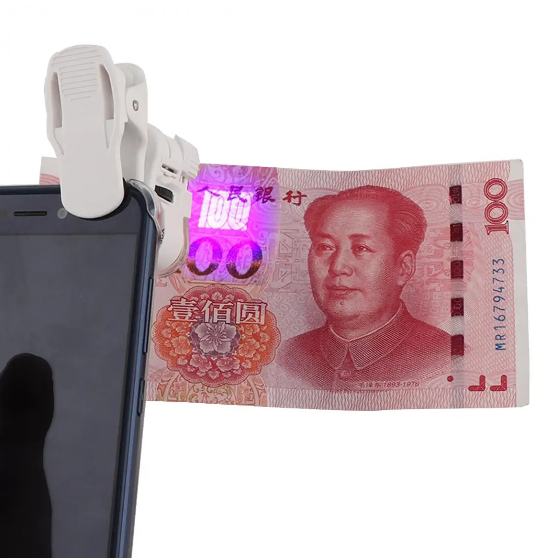 60X увеличительное стекло универсальный мобильный телефон мини портативный зажим