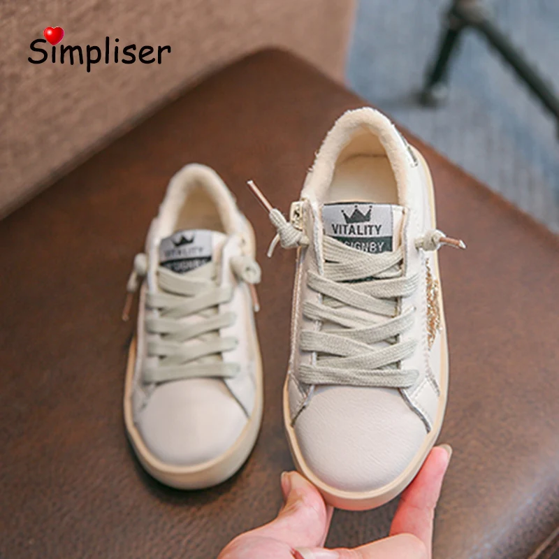 Кеды Детские холщовые кроссовки на молнии Повседневная Спортивная школьная