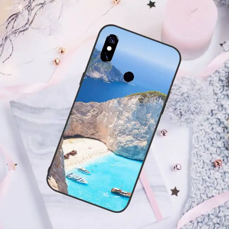 

natural scenery lake Snow Phone Case For Xiaomi Redmi 4x 5 plus 6A 7 7A 8 mi8 8lite 9 note 4 5 7 8 pro