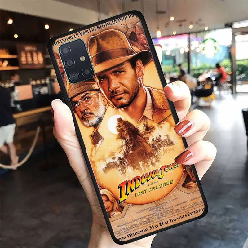 

Indiana Jones Phone Case For Samsung A6 A7 A8 A10 A11 A20 A21 A30 A31 A40 A50 A70 A80 A91 Plus S E Cover
