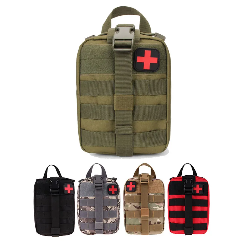

Molle Tactical First Aid Kits Medical Bag Emergency Outdoor Army Hunting Camping Survival Pouch Tool Military EDC Pouch Package