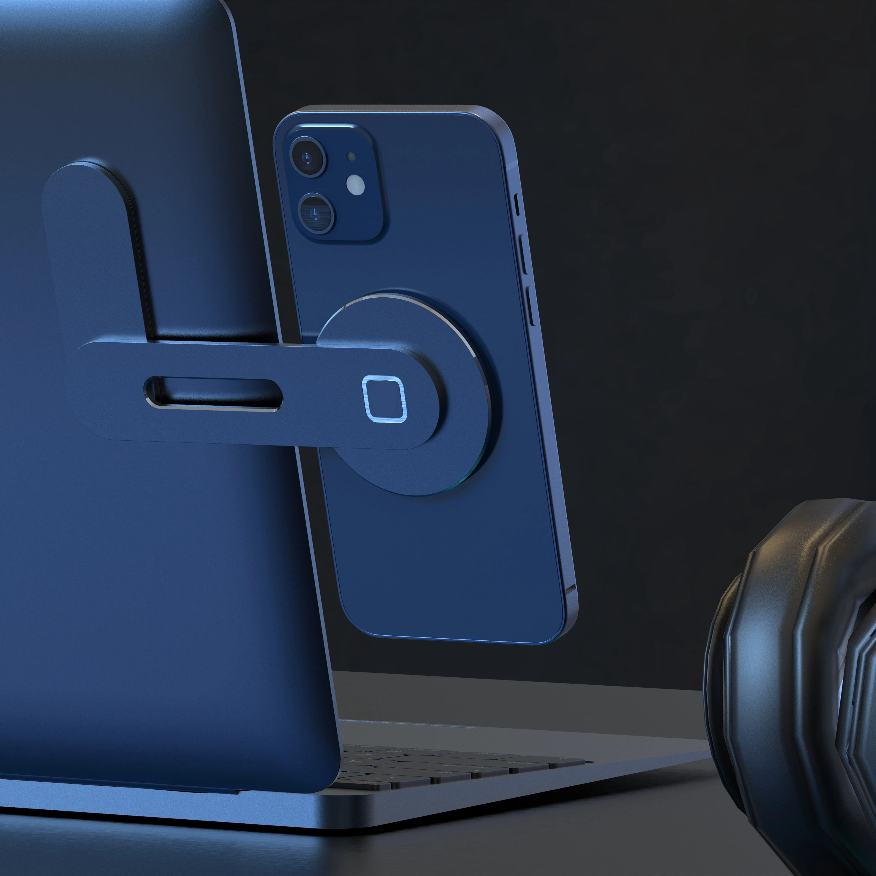 портативный магнитный держ