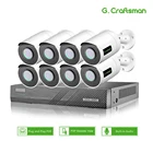 Камера видеонаблюдения Sony IMAX335, 8 каналов, 5 Мп, 4K, POE, NVR, IP67, 415 H.265