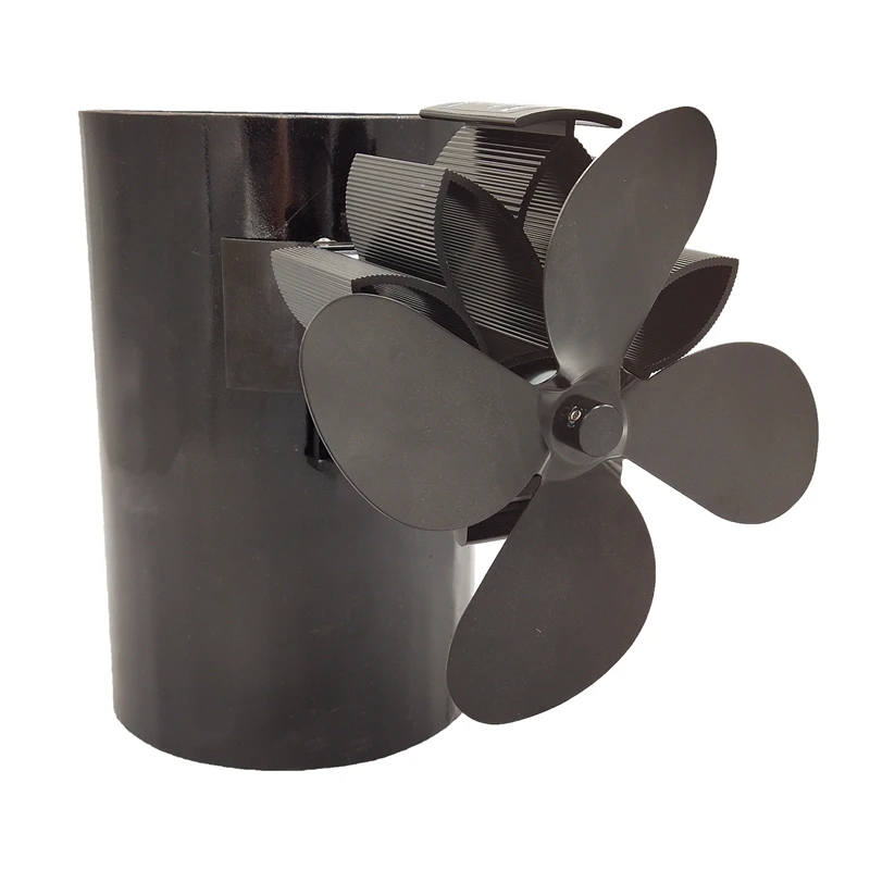 Вентилятор для печи работающий от тепловой энергии обновленный дизайн бесшумная