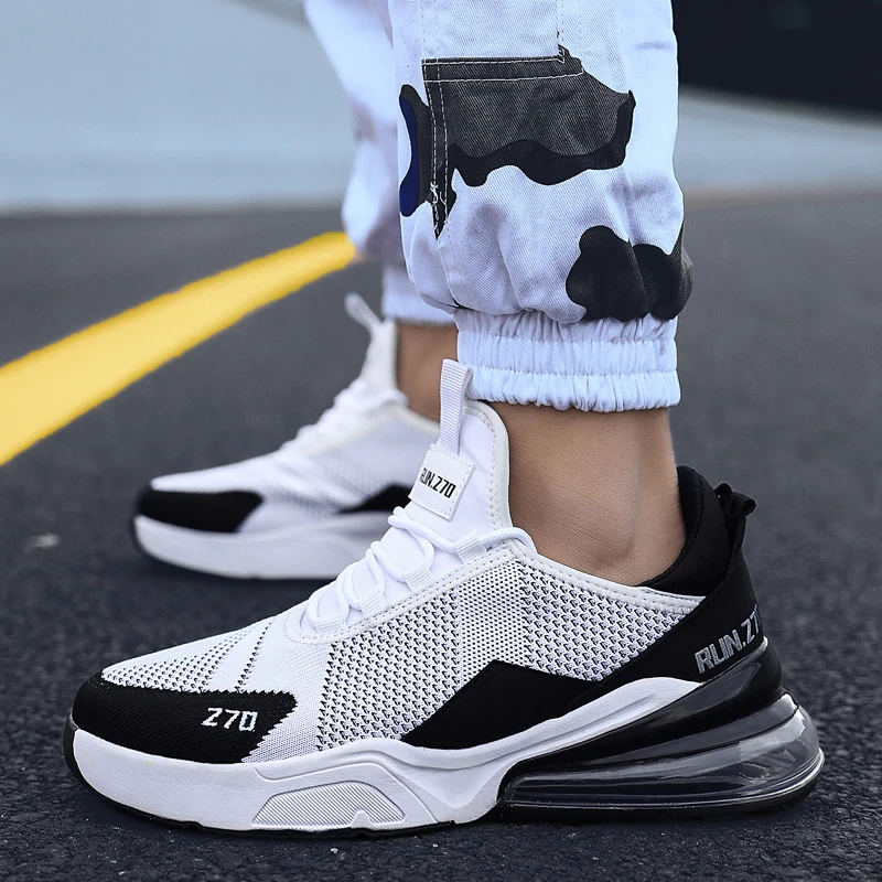 

2020 Running Shoes Men Trainers Brand Designer Breathable sport Shoes Men Lace Up Jogging Sneakers Men Shoes Plus size 48