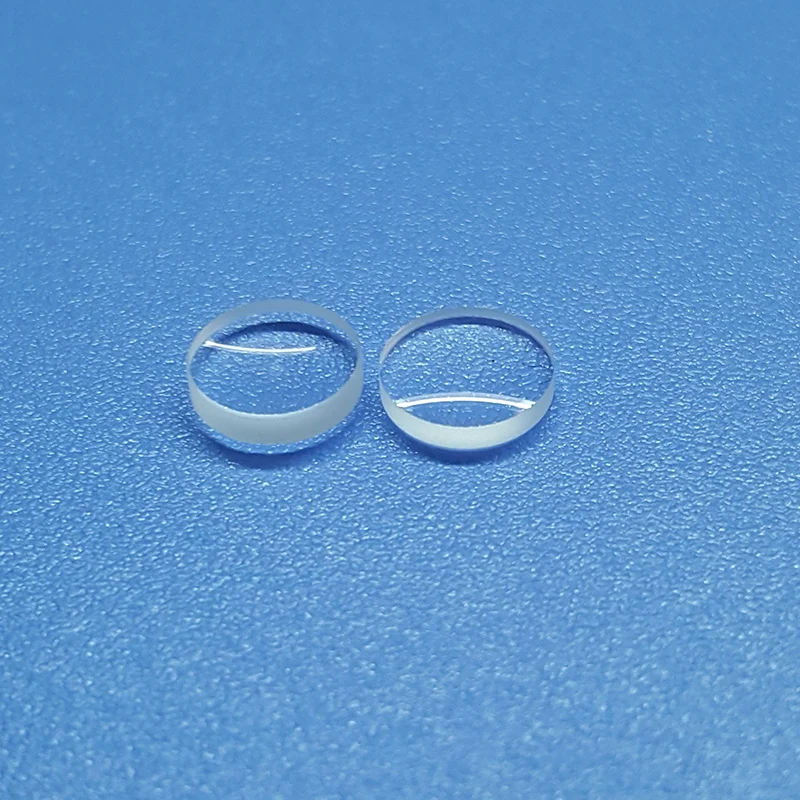 

Diameter 7.9mm focus length 45mm small size Glass laser focusing lens Optical collimating lens plano convex lens