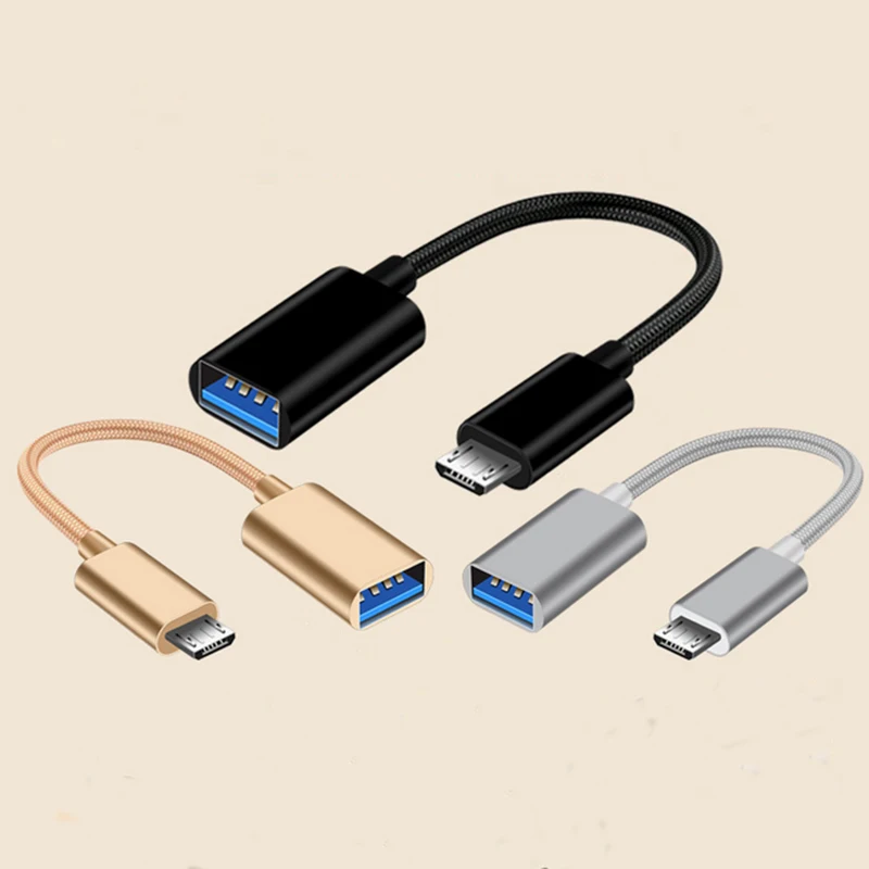Адаптер Uverbon USB 3.0 OTG с 2 разъемами Type C и Micro для телефонов Android 17 см|Переходники