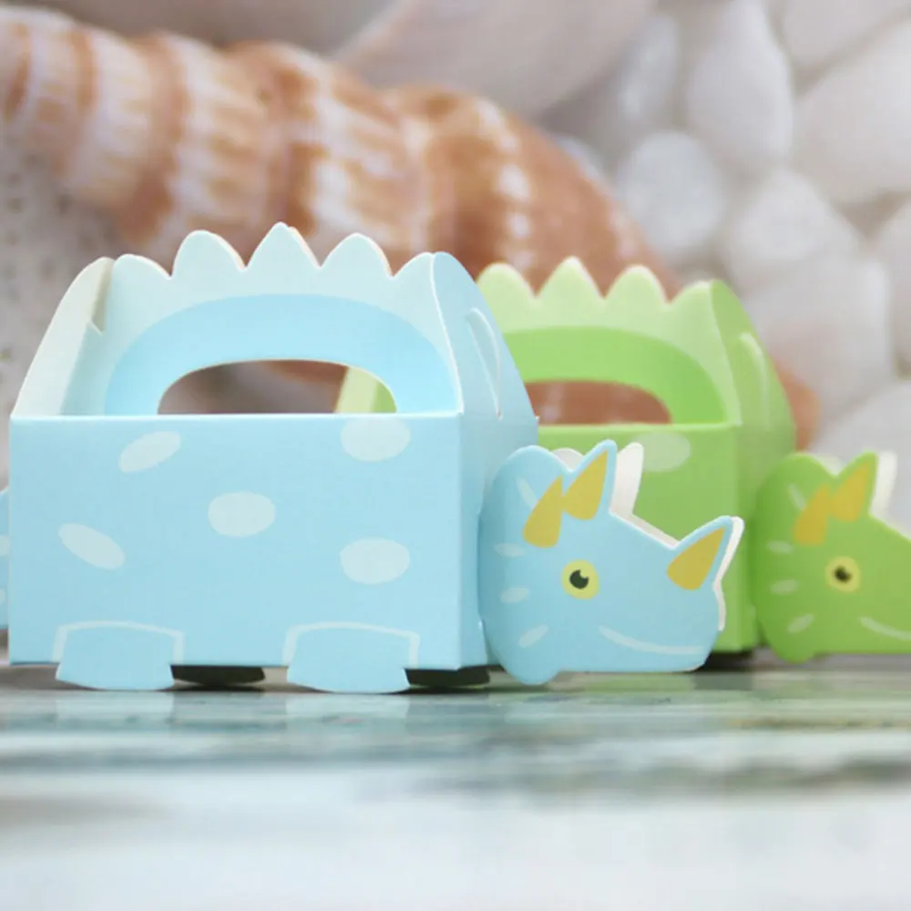 

100Pcs Shaped Candy Box Candy Wrapping Case Cartoon Candy Case Storage Container Assorted Color