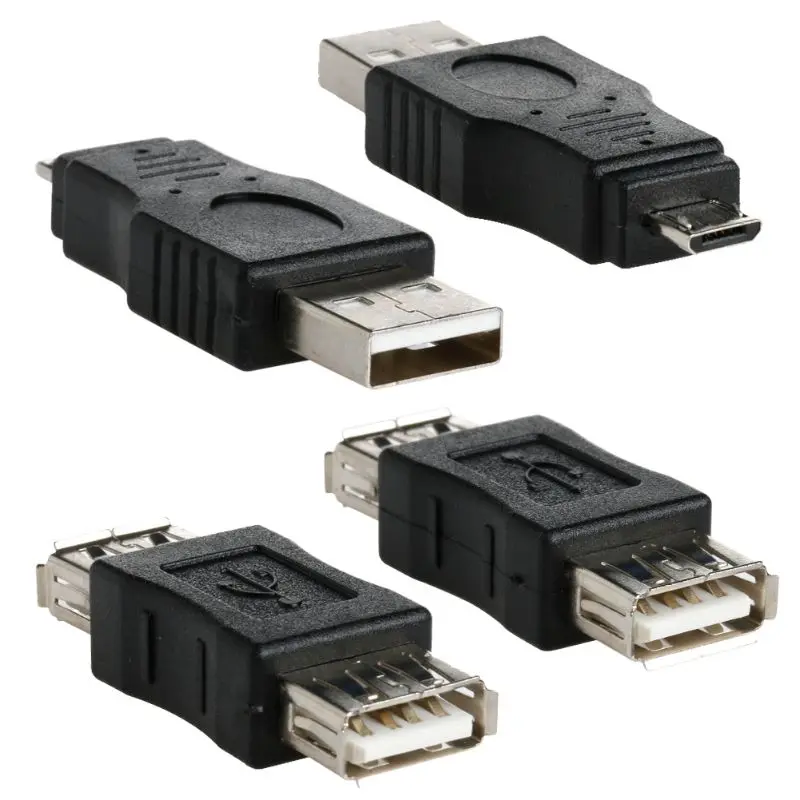10 шт. OTG 5 pin F/M мини-переходник адаптер преобразователь USB штекер-гнездо micro |