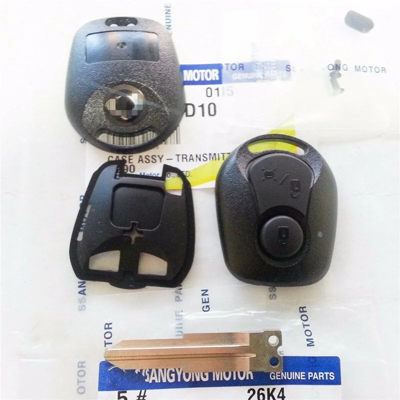 Чехол для ключа с дистанционным управлением чехол и Ssangyong Actyon (sports) Kyron Rxton 06-10 Oem