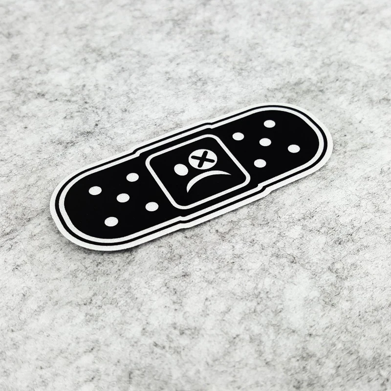 LuLuSticker #207 8x3 5 см креативный мультяшный пластырь наклейки в виде царапин