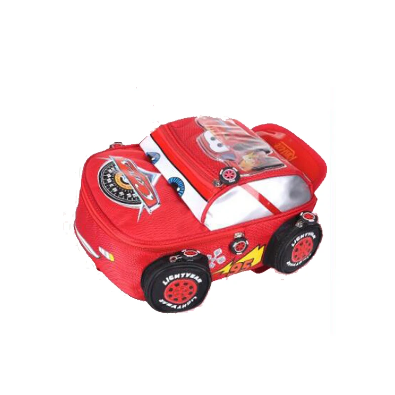 Детские школьные сумки с мультяшным 3D автомобилем для мальчиков и девочек