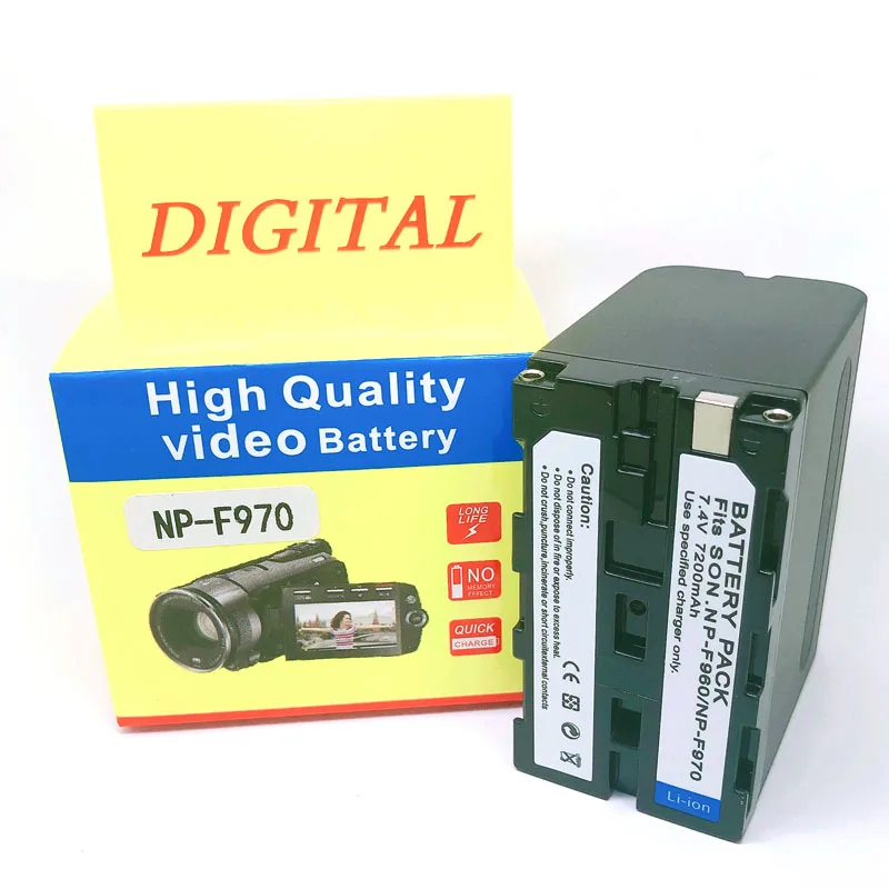 NP F960 F970 NPF960 NPF970 Батарея для sony F950 F770 F750 F570 F550 F530 PLM 100 CCD TRV35 MVC FD91 MC1500C L10 RV100|Цифровые