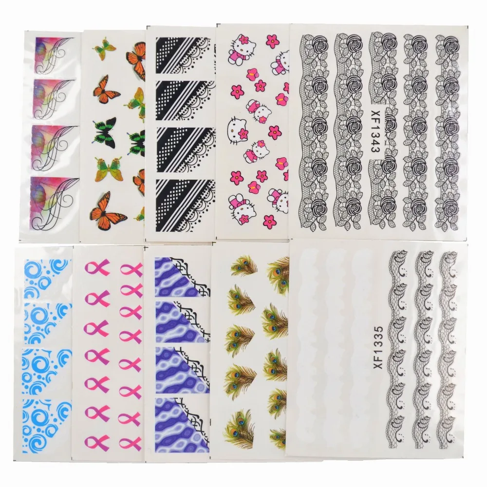 70 листов смешанные стили с водяным знаком горлышко в форме кружевами и