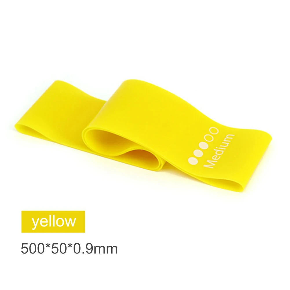 

5pcs Convenient Rubber Resistance Loop Bands Multi-functional Practical Yoga Gym Fitness Workout Training Pull Rope