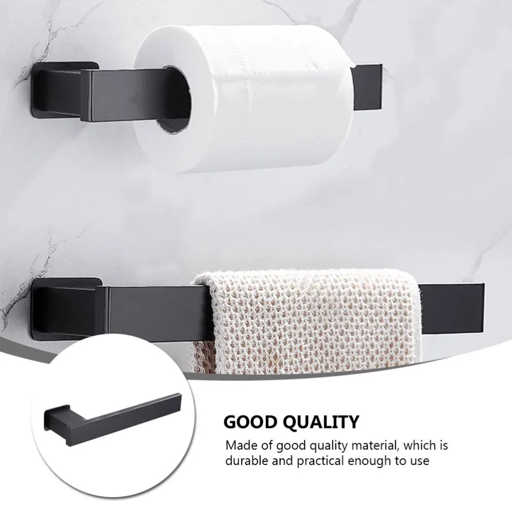 

1pc Household Wall-mounted Towel Rack Preservative Film Holder Roll Paper Shelf