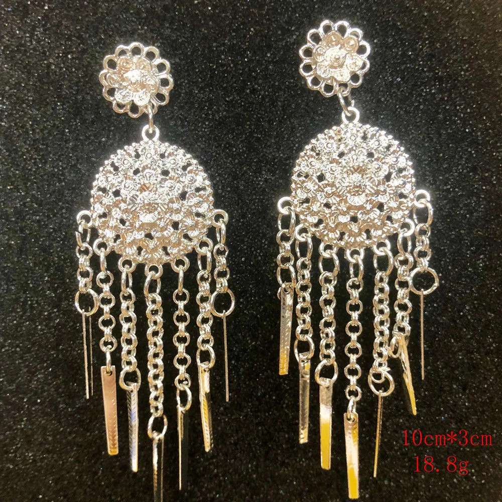 

Hmong Earring Miao Jewelry New Year Dance Party