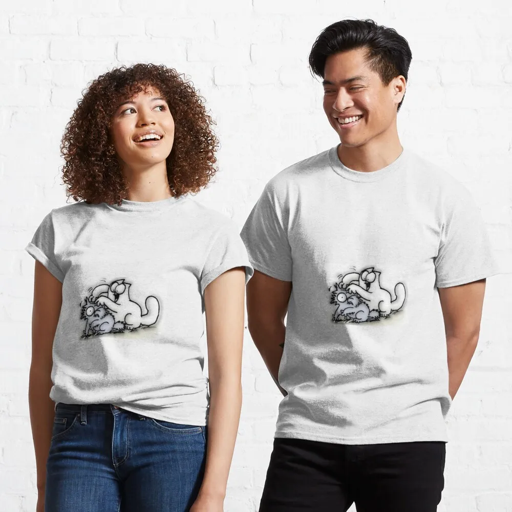 

Tops T Shirt Women Simon's cat Classic T-Shirt