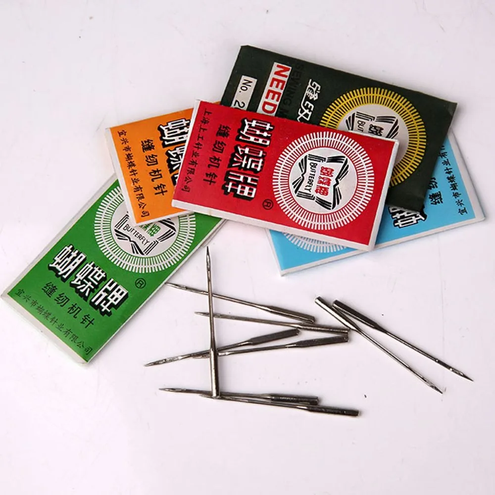 Оптовая продажа 10 регулируемых игл для резьбы булавки домашней швейной машины