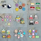 XEDZ новый популярный игровой плеер walkman Руна бутылка воды Химический реагент принтер набор книг брошь Модная Джинсовая одежда подвеска