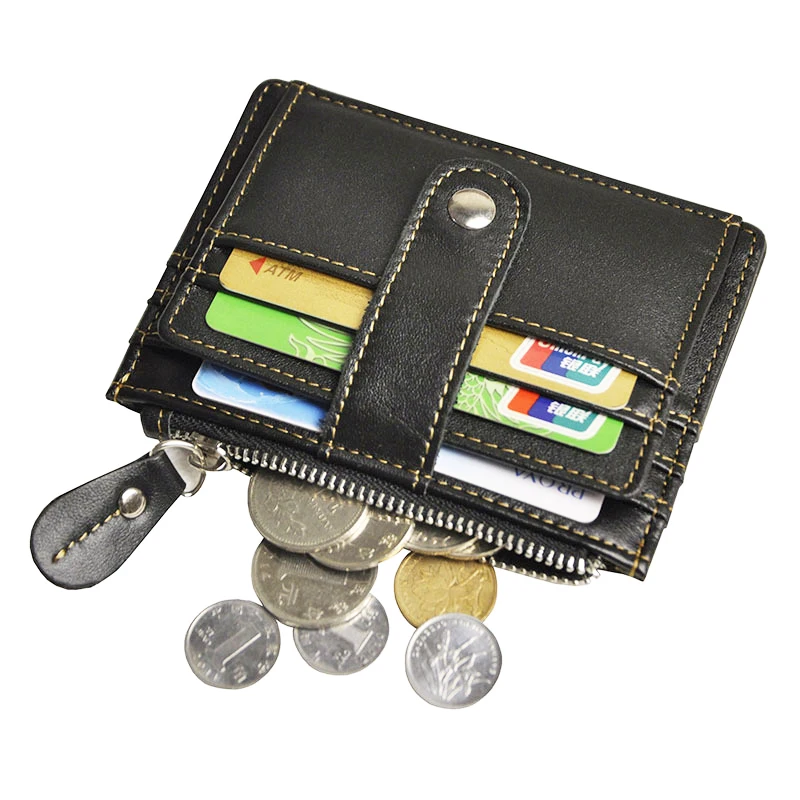 

Новый модный мужской кожаный чехол унисекс высокого качества с держателем для кредитных карт, дизайнерский Тонкий удобный кошелек с окошко...