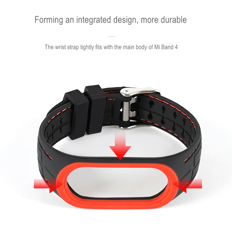 Браслет для Amazfit Band 5 /mi band 6 силиконовый ремешок mi nfc аксессуары xiaomi 3 4 6|Ремешки