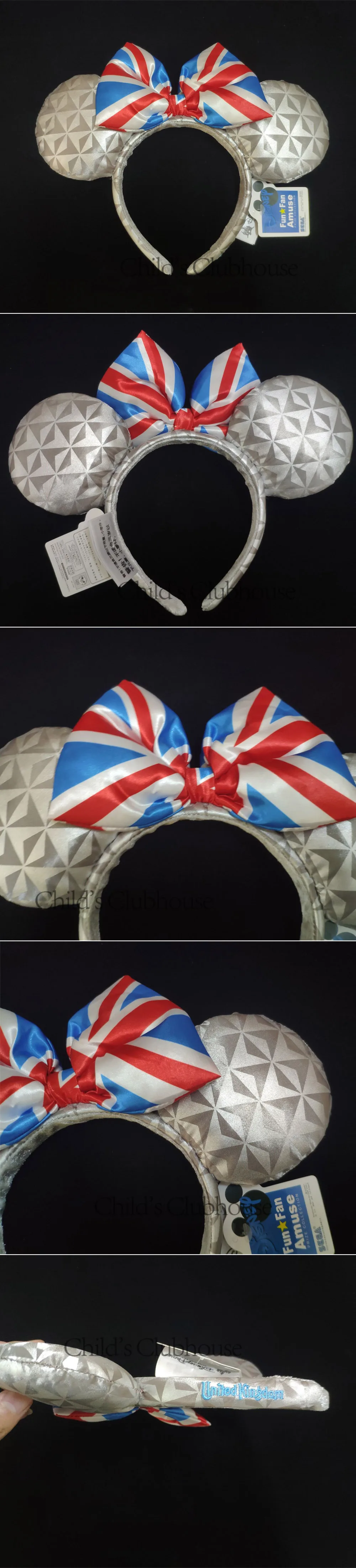Disney маленький мир оголовье уши Микки милый мультфильм шаблон девочка игрушка головной убор День Рождения украшения, рождественские подарки
