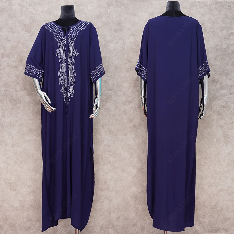 Вышивка кафтан пляжная туника Пляжная накидка Саида de купальный костюм Praia Для