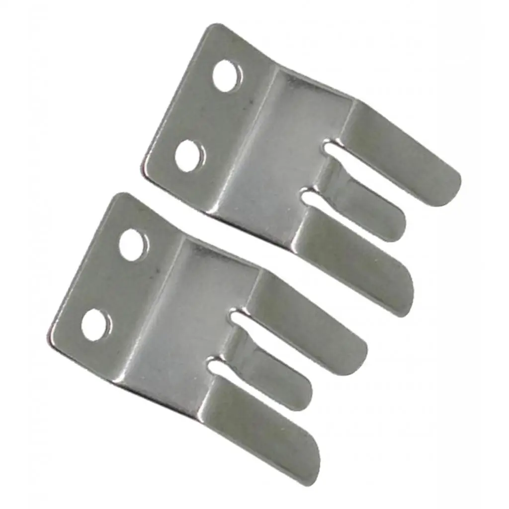 Слитный зажим для микрофона из нержавеющей стали 2 шт. УКВ CB микрофона|Морское