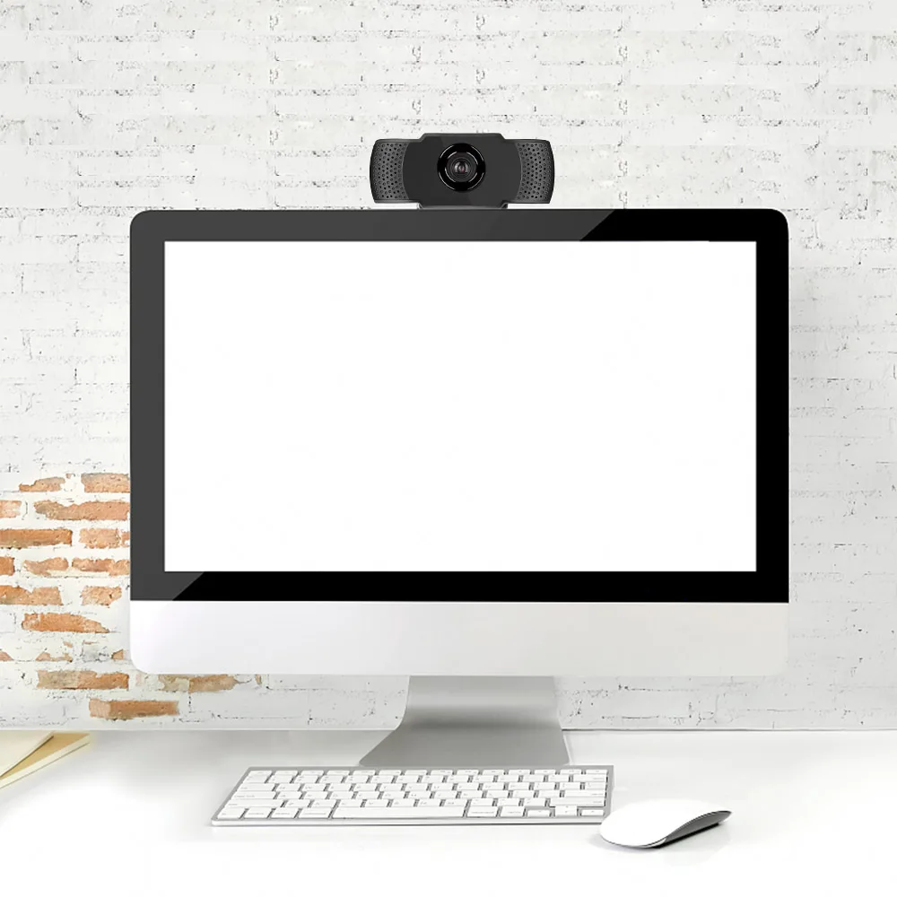 HD 1080P USB веб камера с микрофоном для компьютера ПК ноутбуков видеоконференций
