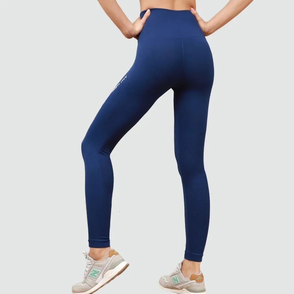 Энергетические бесшовные леггинсы с высокой талией штаны для йоги женские