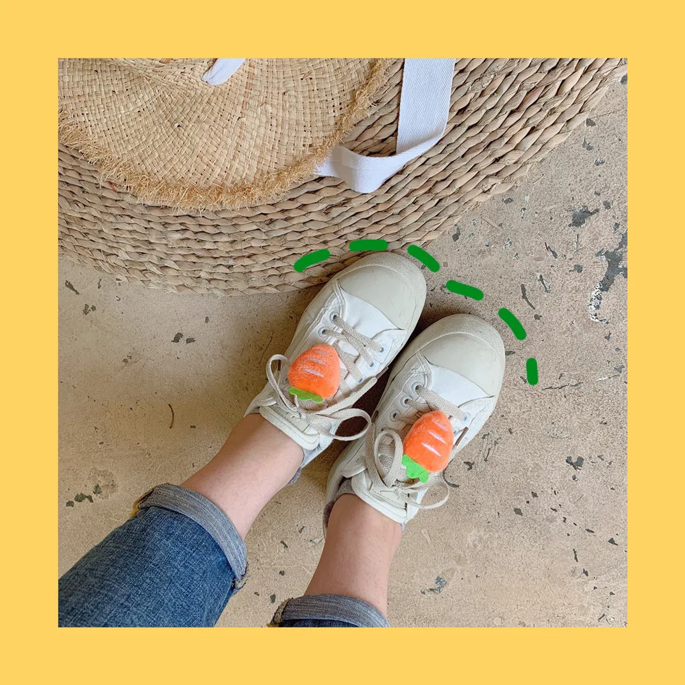 [10 шт./партия] Бесплатная доставка милая плюшевая морковка брошь кольцо для волос