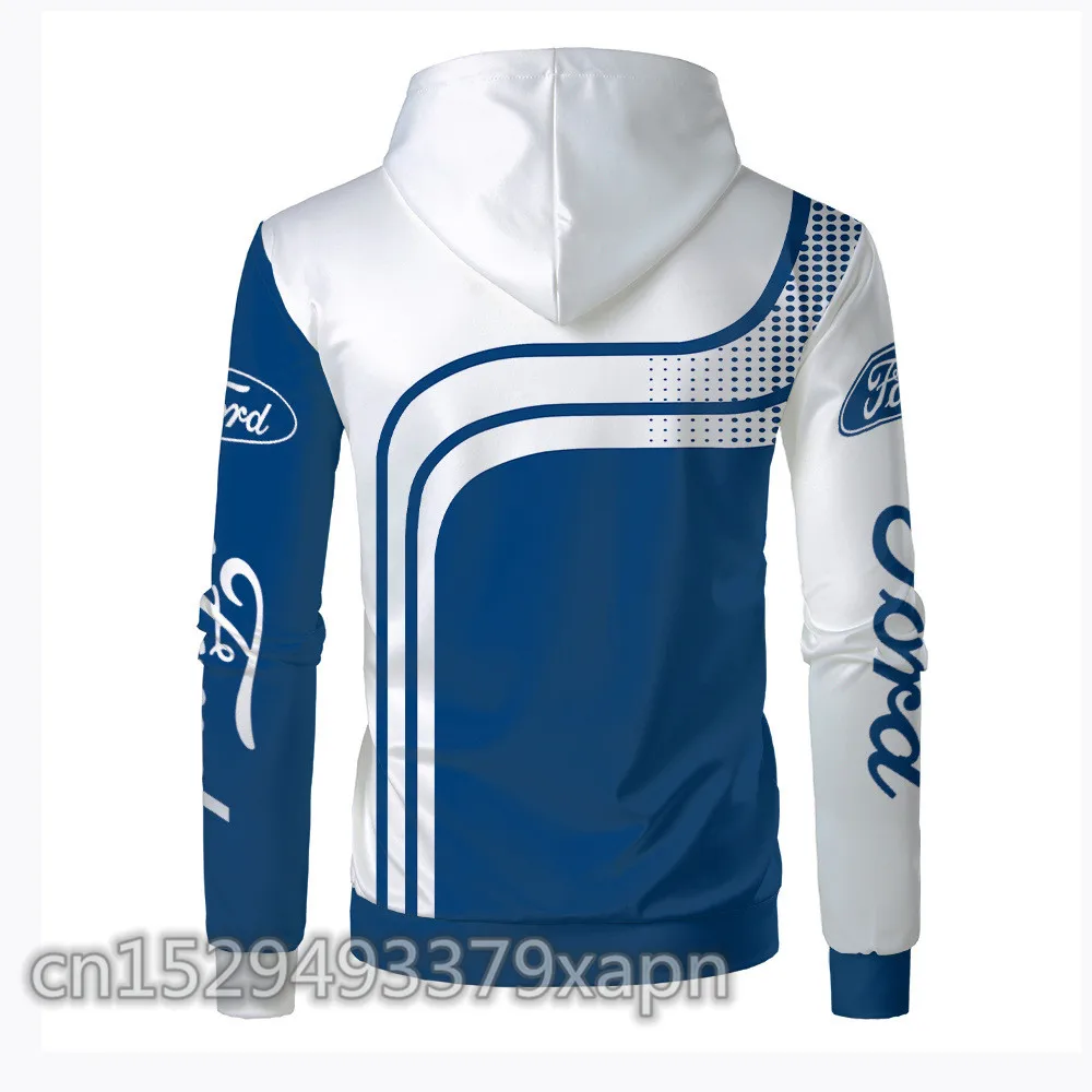 

Men's Hoodies Ford Car 3D Logo Printed Spring Autumn Streetwear Fashion High Quality Men's Clothes Pullovers Casual Sportswear