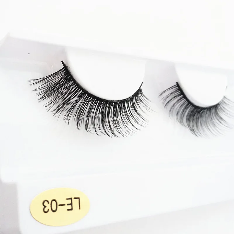 1 пара предварительно изготовленные русские объемные вееры 3D ресницы Длинные