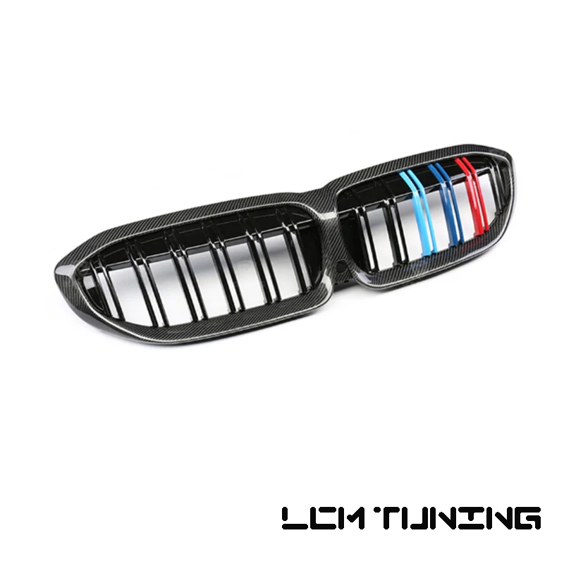 Передняя решетка для BMW 3 серии G20 G28 320i 325i 2019-ON сменные накладки из АБС/абс +