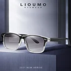 Солнцезащитные очки LIOUMO TR90 для мужчин и женщин, ульсветильник поляризационные квадратные очки для вождения, градиентные очки, 2021
