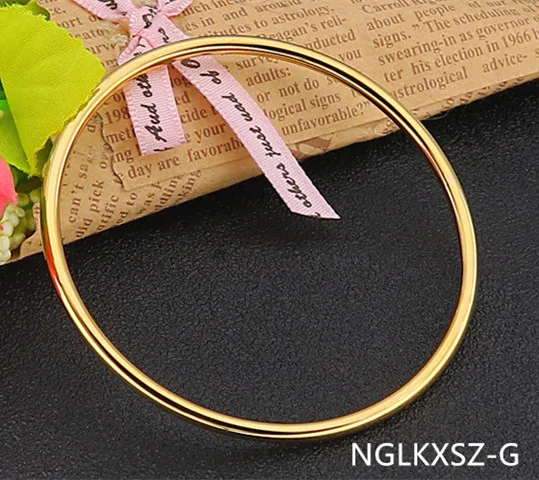 Женский Браслет манжета NGLKXSZ золотистого и серебряного цвета Ювелирное