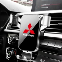 car phone holder air vent clip mount mobile cell stand smart phone gps gravity holder for mitsubishi lancer ex 10 lancer x
