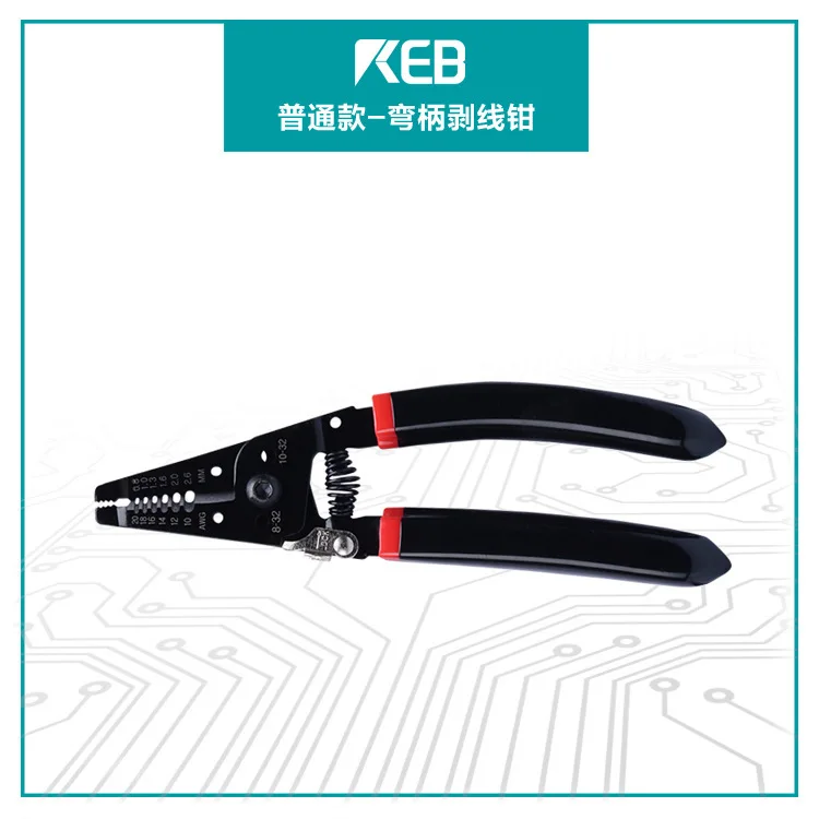 Больше функций изогнутая ручка отшелушивающая линия зажим пресс кабель отрезать