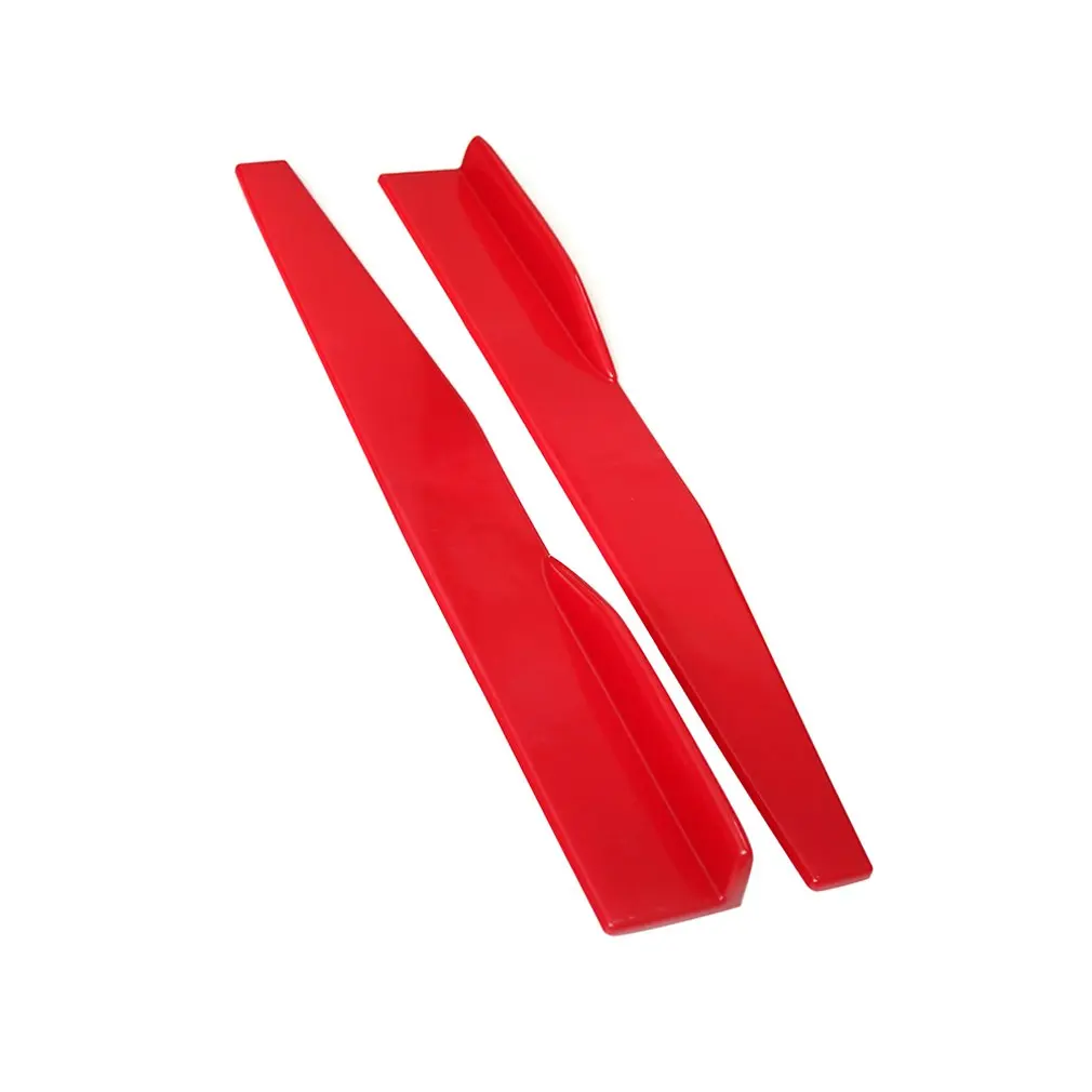 Лидер продаж Универсальная автомобильная боковая юбка 2 шт. 74 5 см разветвители